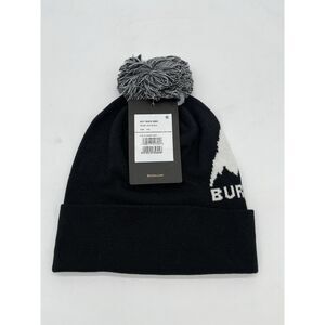 Burton Recycled Trope Beanie Adult Unisex Pom Topper True Black New